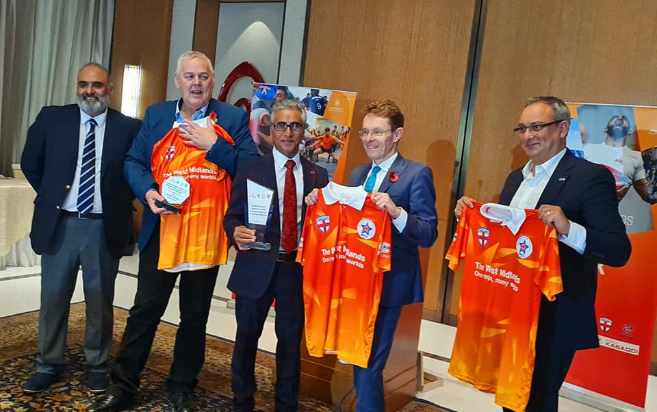 Kabaddi World Cup 2025 will be hosted by the West Midlands in England